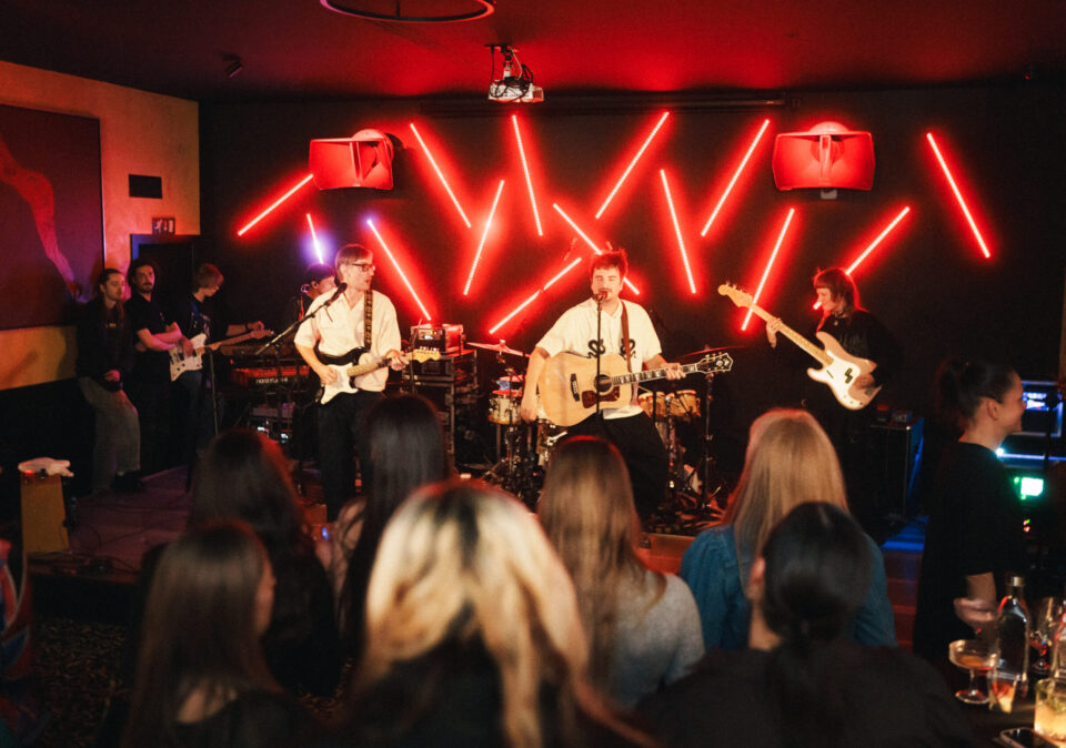 Live band performing at HI.5 Night Bar.